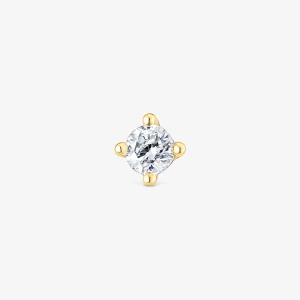 Obrázek produktu Tous - Zlatý Piercing Do Ucha S Diamanty Les Classiques -