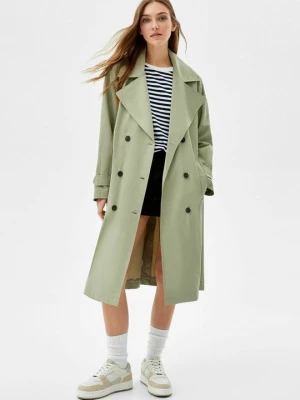 Obrázek produktu Trenčkot Bershka khaki