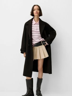 Obrázek produktu Trenčkot Bershka tmavě hnědá
