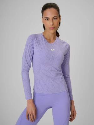 Obrázek produktu Tréninkový slim rychleschnoucí longsleeve dámský - fialový 4F