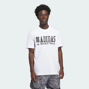 Obrázek produktu TRIČKO ADIDAS SBASKETBALOVÝM POTISKEM