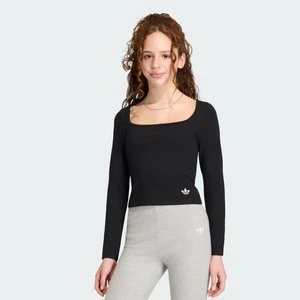 Obrázek produktu Tričko s dlouhým rukávem SLIM FRONT SQUARE COLLAR Adidas
