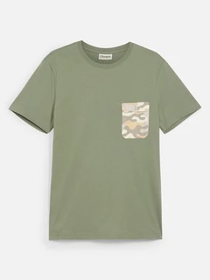Obrázek produktu Tričko s náprsní kapsou, z organické bavlny, Slim Fit BonPrix