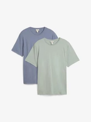 Obrázek produktu Tričko z čisté bavlny (2 ks v balení) BonPrix