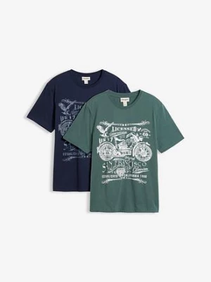 Obrázek produktu Tričko z čisté organické bavlny (2 ks v balení) BonPrix
