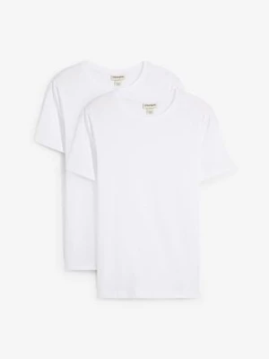 Obrázek produktu Tričko z čisté organické bavlny, Slim Fit (2 ks v balení) BonPrix