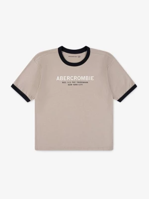 Obrázek produktu Triko s potiskem Abercrombie & Fitch béžová