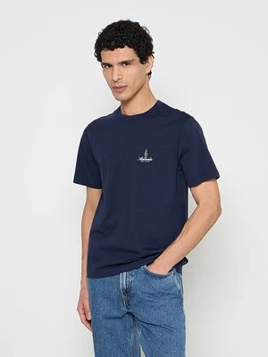 Obrázek produktu Triko s potiskem Abercrombie & Fitch modrá