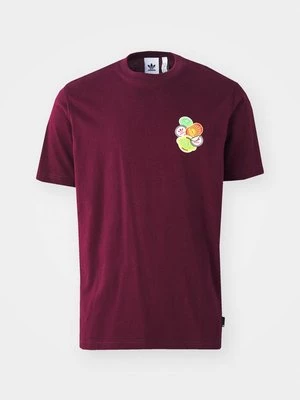 Obrázek produktu Triko s potiskem adidas Originals skvrnitě červená