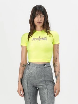 Obrázek produktu Triko s potiskem Chiara Ferragni neonová žlutá