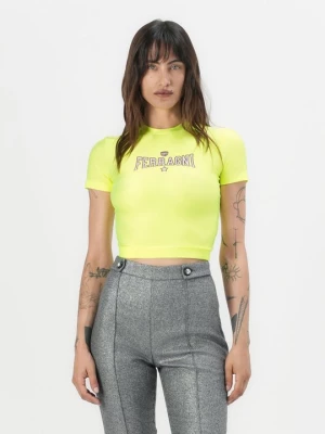 Obrázek produktu Triko s potiskem Chiara Ferragni neonová žlutá