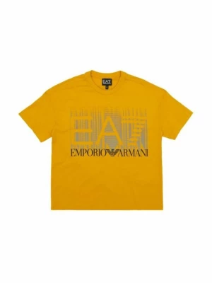 Obrázek produktu Triko s potiskem EA7 Emporio Armani tmavě žlutá