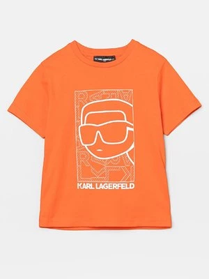 Obrázek produktu Triko s potiskem KARL LAGERFELD oranžová