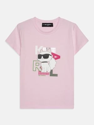 Obrázek produktu Triko s potiskem KARL LAGERFELD růžová