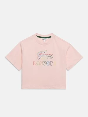 Obrázek produktu Triko s potiskem Lacoste světle růžová