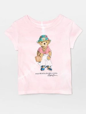 Obrázek produktu Triko s potiskem Lauren Ralph Lauren růžová