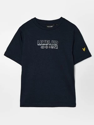 Obrázek produktu Triko s potiskem Lyle & Scott tmavě modrá