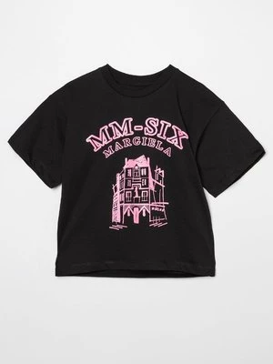 Obrázek produktu Triko s potiskem MM6 Maison Margiela černá