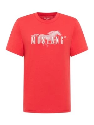 Obrázek produktu Triko s potiskem Mustang červená