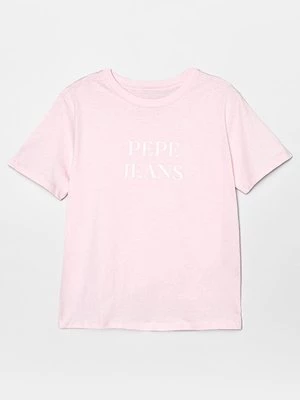 Obrázek produktu Triko s potiskem Pepe Jeans světle růžová