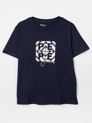 Obrázek produktu Triko s potiskem Pepe Jeans tmavě modrá