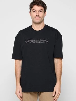 Obrázek produktu Triko s potiskem Scotch & Soda antracitová
