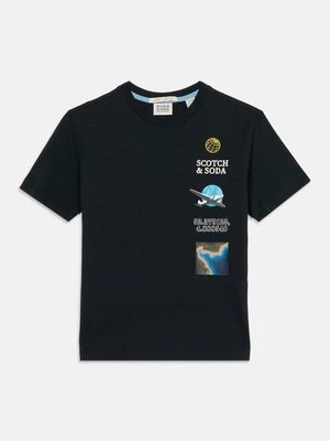 Obrázek produktu Triko s potiskem Scotch & Soda antracitová