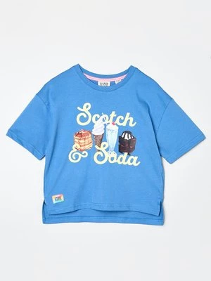 Obrázek produktu Triko s potiskem Scotch & Soda modrá