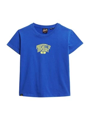 Obrázek produktu Triko s potiskem Superdry modrá
