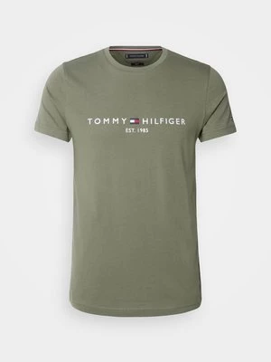 Obrázek produktu Triko s potiskem Tommy Hilfiger tmavě zelená