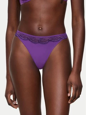 Obrázek produktu Triumph Kalhotky string Comfort Glam 10224956 Fialová