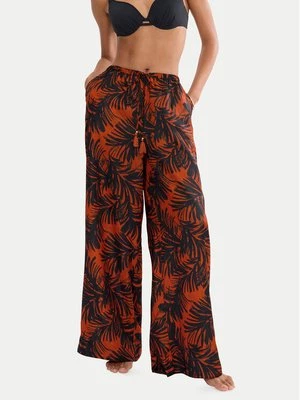 Obrázek produktu Triumph Kalhoty z materiálu Summer 10227246 Hnědá Wide Leg