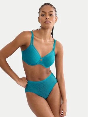 Obrázek produktu Triumph Klasické kalhotky s vysokým pasem Triumph Signature Sheer Maxi EX 10215936 Modrá