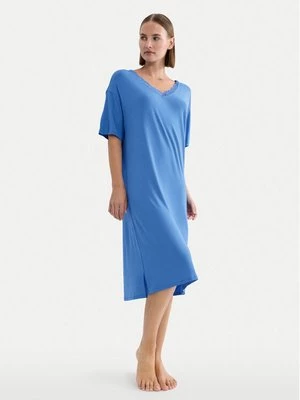 Obrázek produktu Triumph Noční košile Timeless Sensuality 10222628 Modrá Relaxed Fit