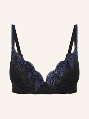 Obrázek produktu Triumph Push-Up Podprsenka Comfort Glam černá / modrá