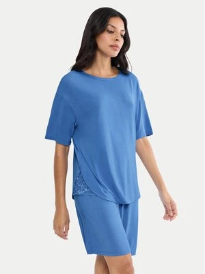 Obrázek produktu Triumph Pyžamo Timeless Sensuality 10222627 Modrá Relaxed Fit