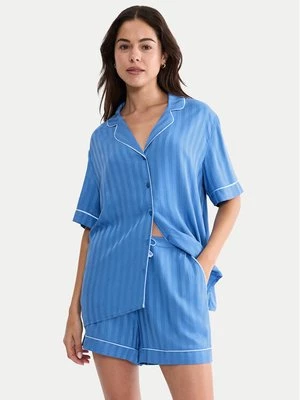 Obrázek produktu Triumph Pyžamový top Boyfriend 10227193 Modrá Regular Fit