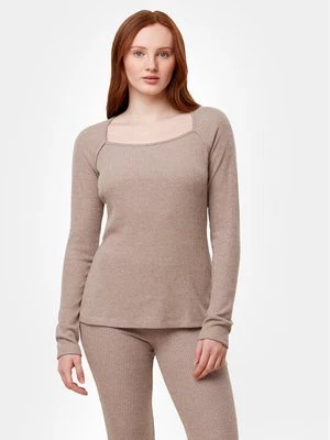 Obrázek produktu Triumph Pyžamový top Thermal MyWear Top LSL 10216551 Béžová Regular Fit