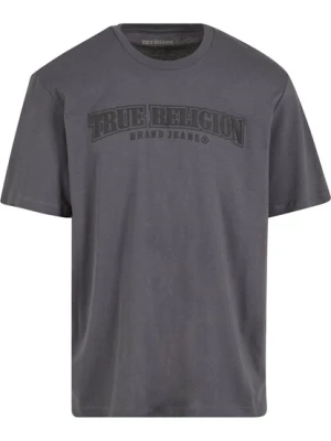 Obrázek produktu True Religion Tričko 'Nu Brush'  grafitová / černá