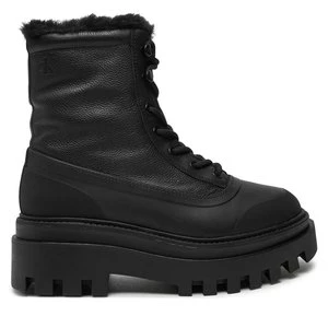 Obrázek produktu Turistická obuv Calvin Klein Jeans Flatform Lace Up Boot Padded YW0YW01557 Černá