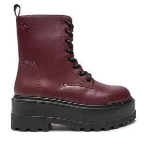 Obrázek produktu Turistická obuv Calvin Klein Jeans Flatform YW0YW01535 Bordó