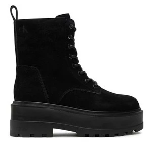 Obrázek produktu Turistická obuv Calvin Klein Jeans Flatform Zip Laceup Mg S YW0YW01554 Černá