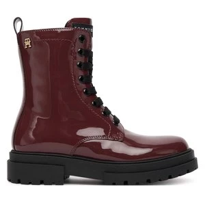 Obrázek produktu Turistická obuv Tommy Hilfiger Lace-Up Bootie T4A5-34025-0775 S Bordó