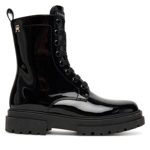 Obrázek produktu Turistická obuv Tommy Hilfiger Lace-Up Bootie T4A5-34025-0775 S Černá