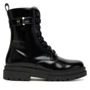 Obrázek produktu Turistická obuv Tommy Hilfiger Lace-Up Bootie T4A5-34028-1453 S Černá