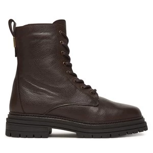 Obrázek produktu Turistická obuv Tommy Hilfiger Th Plaque Pebble Lace Boot Warm FW0FW08767 Hnědá