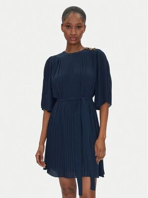 Obrázek produktu TWINSET Koktejlové šaty 251TP2051 Tmavomodrá Loose Fit