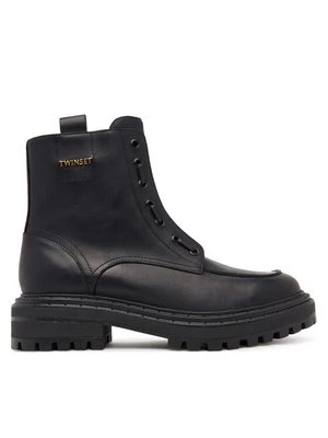 Obrázek produktu TWINSET Polokozačky 252TCP184 Černá