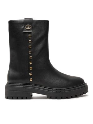 Obrázek produktu TWINSET Polokozačky Biker 242TCP074 Černá