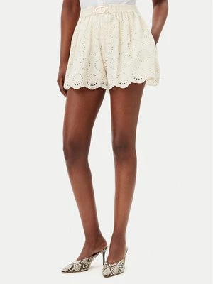Obrázek produktu TWINSET Šortky z materiálu 251TT2363 Écru Loose Fit